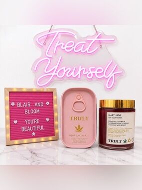 Truly Beauty MJ Glow Mask & Facial Kit Bundle **All Natural Line** DISCONTINUED